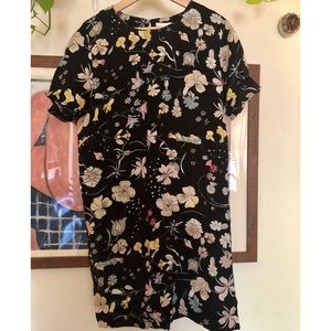 H&M Short sleeve floral shift dress